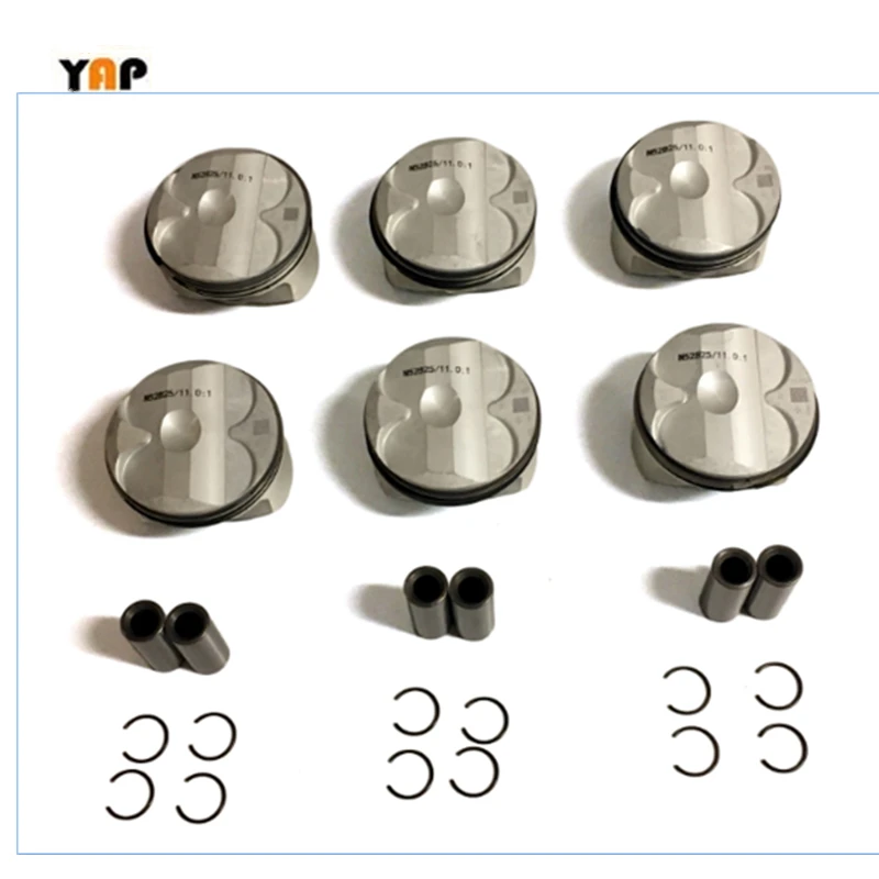 Набор поршневых колец STD 6X для BMW Z4 3er 5er E60 N52 11257561844 л N52B25A N52B25AF 11257612982 2004-2017 |