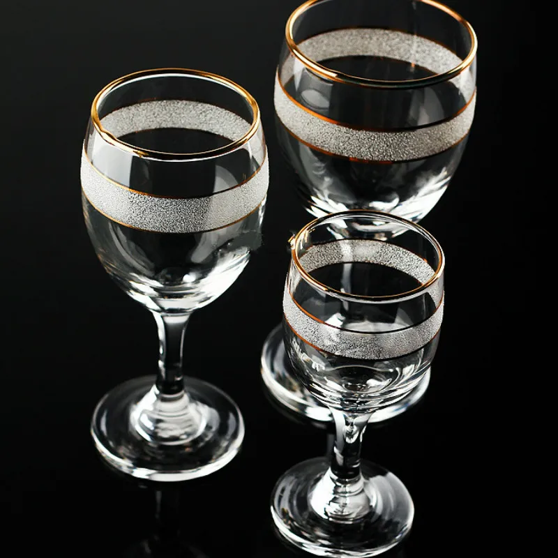 Стеклянный бокал для водки 65 мл 125 без свинца хрустальный красного вина стаканы