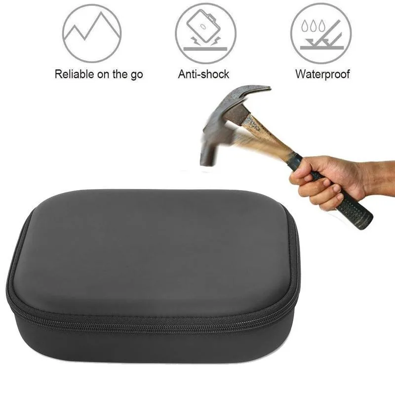 

Earphone Case Shockproof Storage Hand Bag Stain Resistant Protective Carrying Case Headsets Accessories Headphone Storage Bag