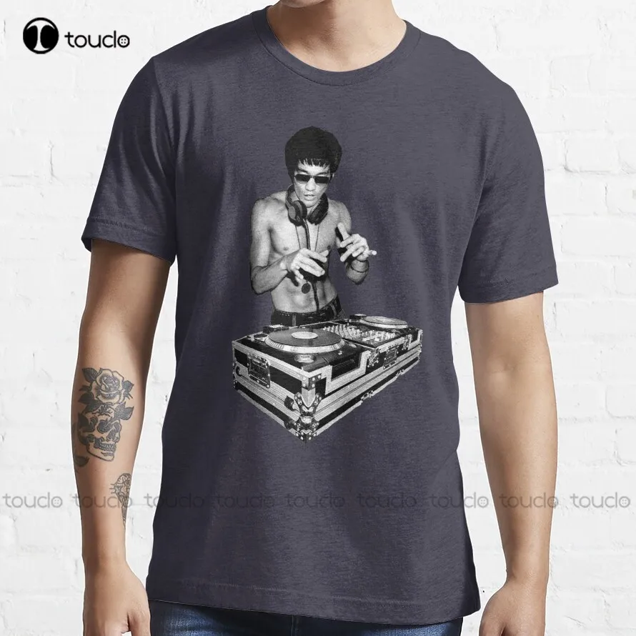 

Bruce Lee Dj T-Shirt Men Shirts Casual Custom Aldult Teen Unisex Digital Printing Tee Shirt Xs-5Xl Hd High Quality Gift