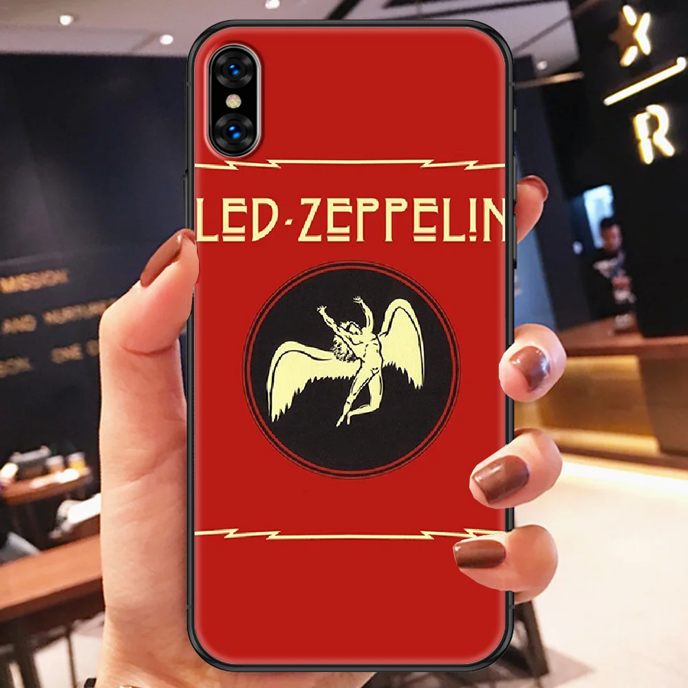 

Phone Case Cover Hull For iphone led Anthony Plant 5 5s se 2 6 6s 7 8 12 mini plus zeppelins band X XS XR 11 PRO MAX black