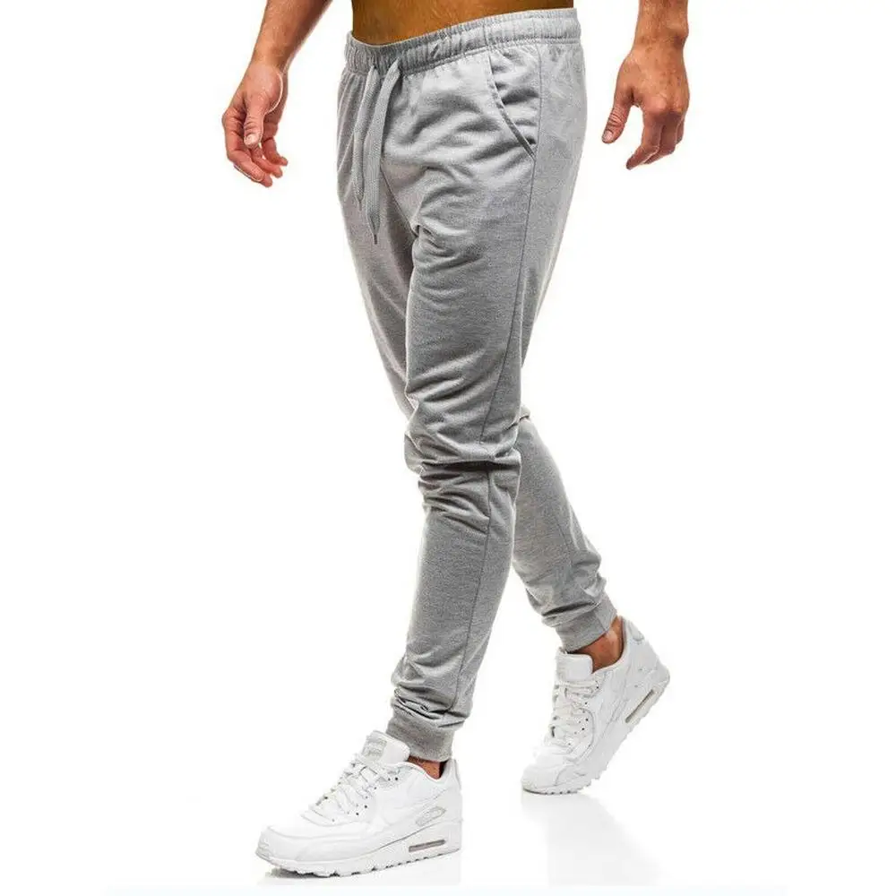 

Mens Tracksuit Bottoms Joggers Jogging Gym Running Sports Pants Long Trousers
