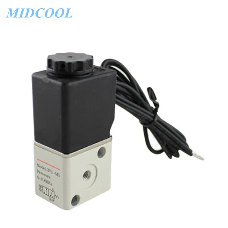 Электромагнитный клапан серии 3V1 3V1-06/M5 220 В 110 24 12 3 порта 2-позиционная клемма тип