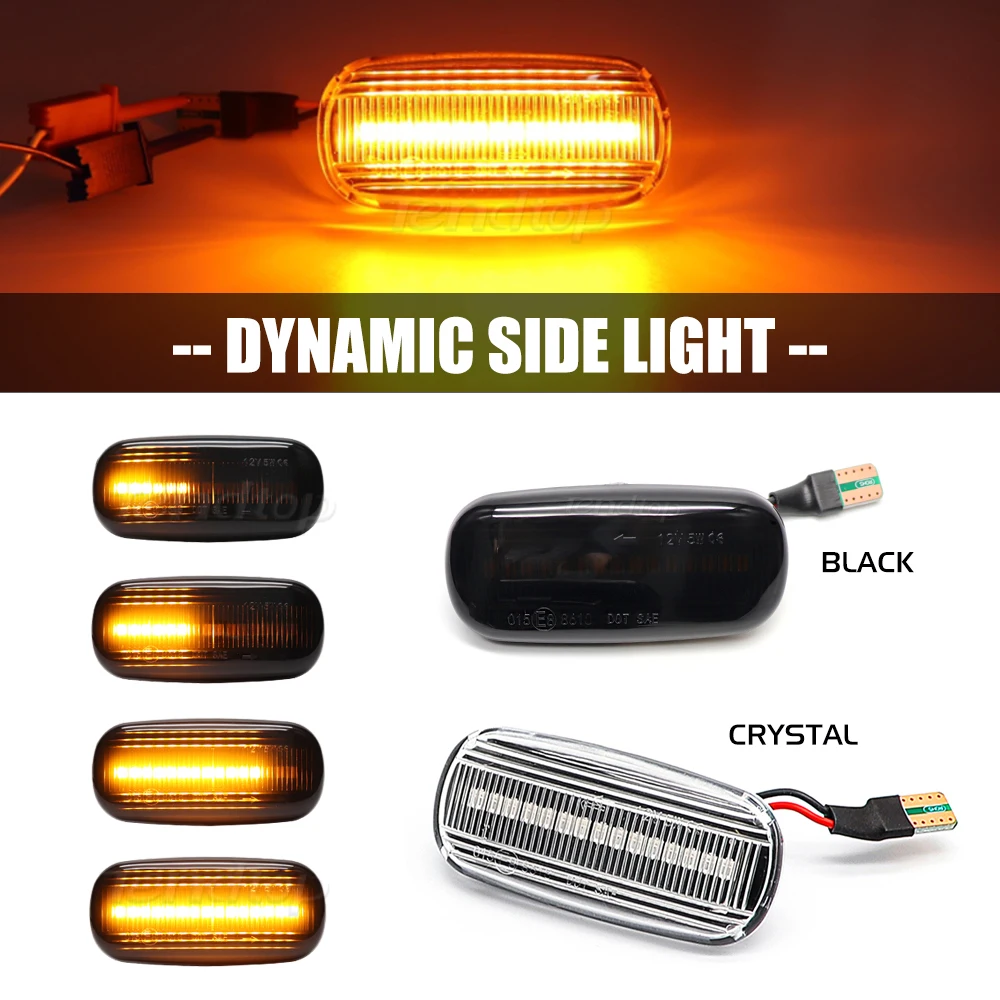 Боковой маркер, последовательный поворот, задний свет, ретранслятор поворота, рулевая лампа для Audi A3 S3 8P A4 B6 B8 B7 S4 RS4 4F A6 C6 S6 C5 C7