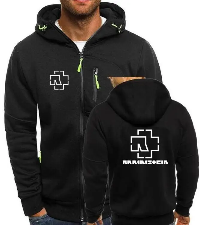 Новая пара Пособия по немецкому языку колесница Толстовка Куртка Rammstein хэви