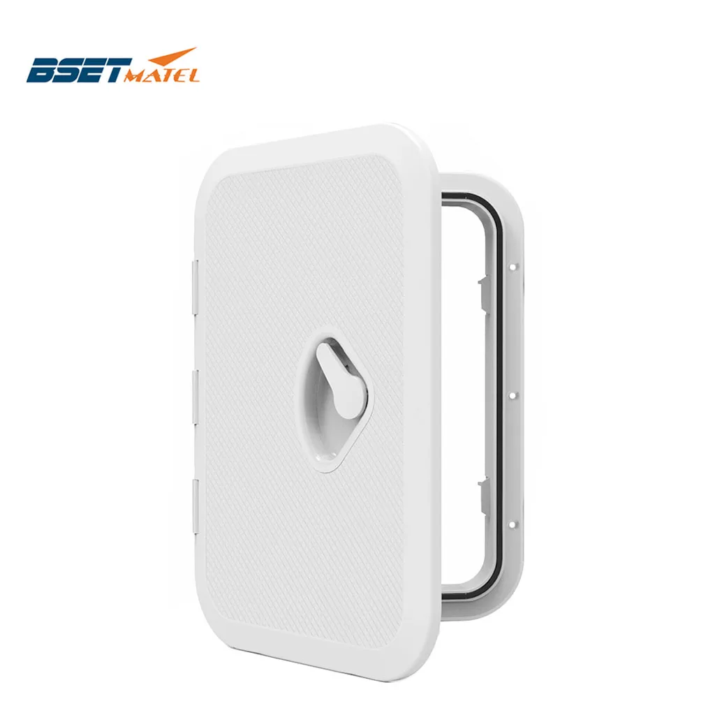 

270*375mm ABS Plastic Anti Aging Ultraviolet White Deck Marine Hatch Deck Access Hatch Boat Hatches Inspection Yacht Cover RV