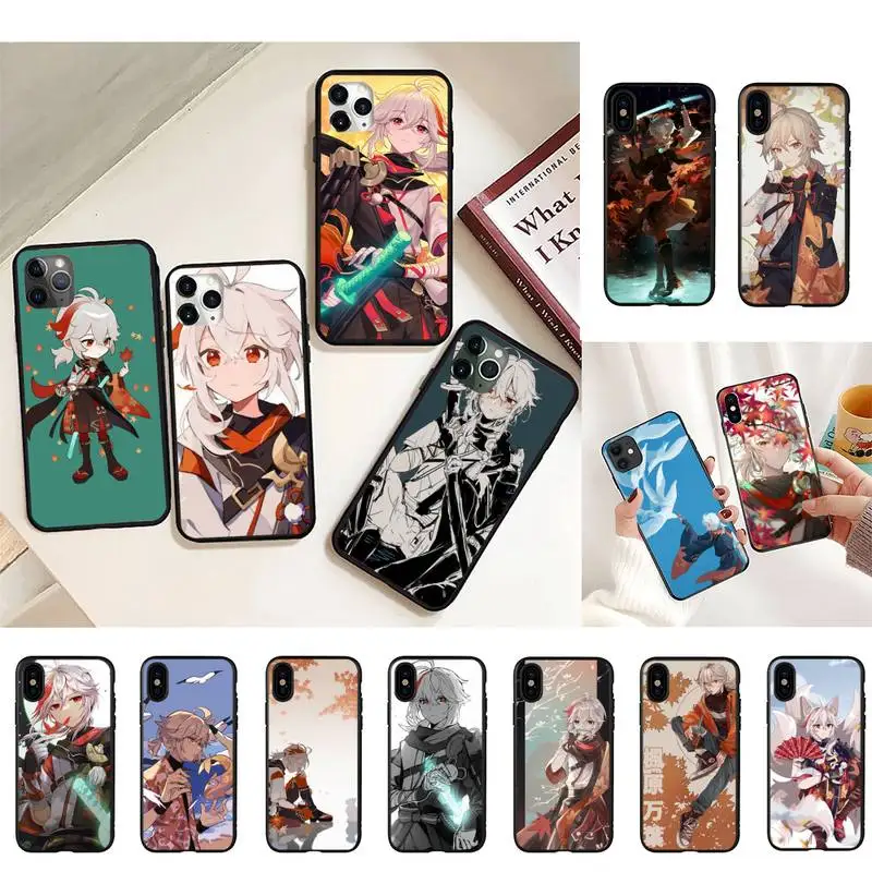 

Kaedehara Kazuha genshin Impact Phone Case for iphone 11 12 13 mini pro XS MAX 8 7 6 6S Plus X 5S SE 2020 XR case