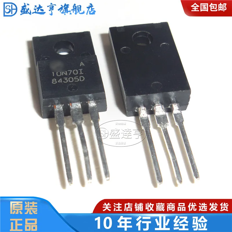 10Pcs/Lot AP10N70I 10N70I 10A 600V TO220 DIP MOSFET Transistor NEW Original In Stock | Электронные компоненты и