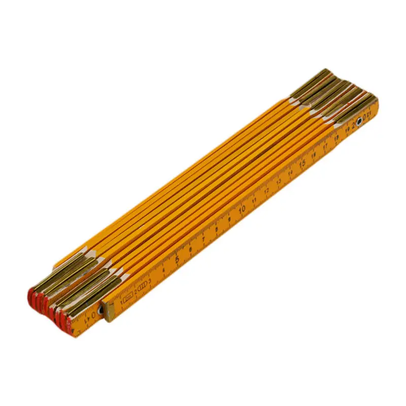 Portable Carpenter Wooden Folding Ruler 200cm/79inch | Канцтовары для офиса и дома