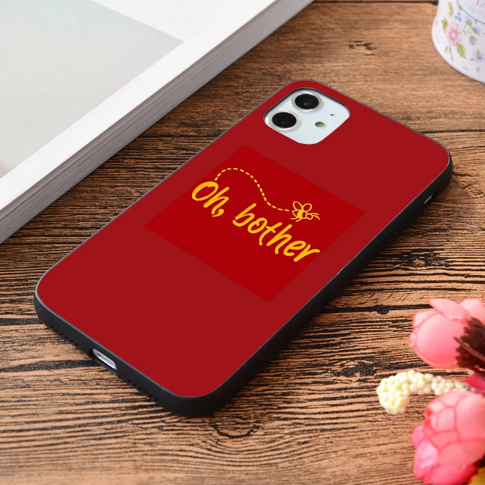 

For iPhone Oh, bother Soft TPU border Apple iPhone Case