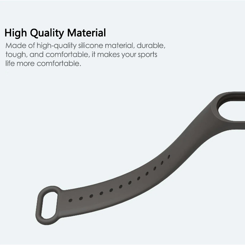 Силиконовый ремешок для Xiaomi Mi Band 3 сменный наручных часов аксессуары