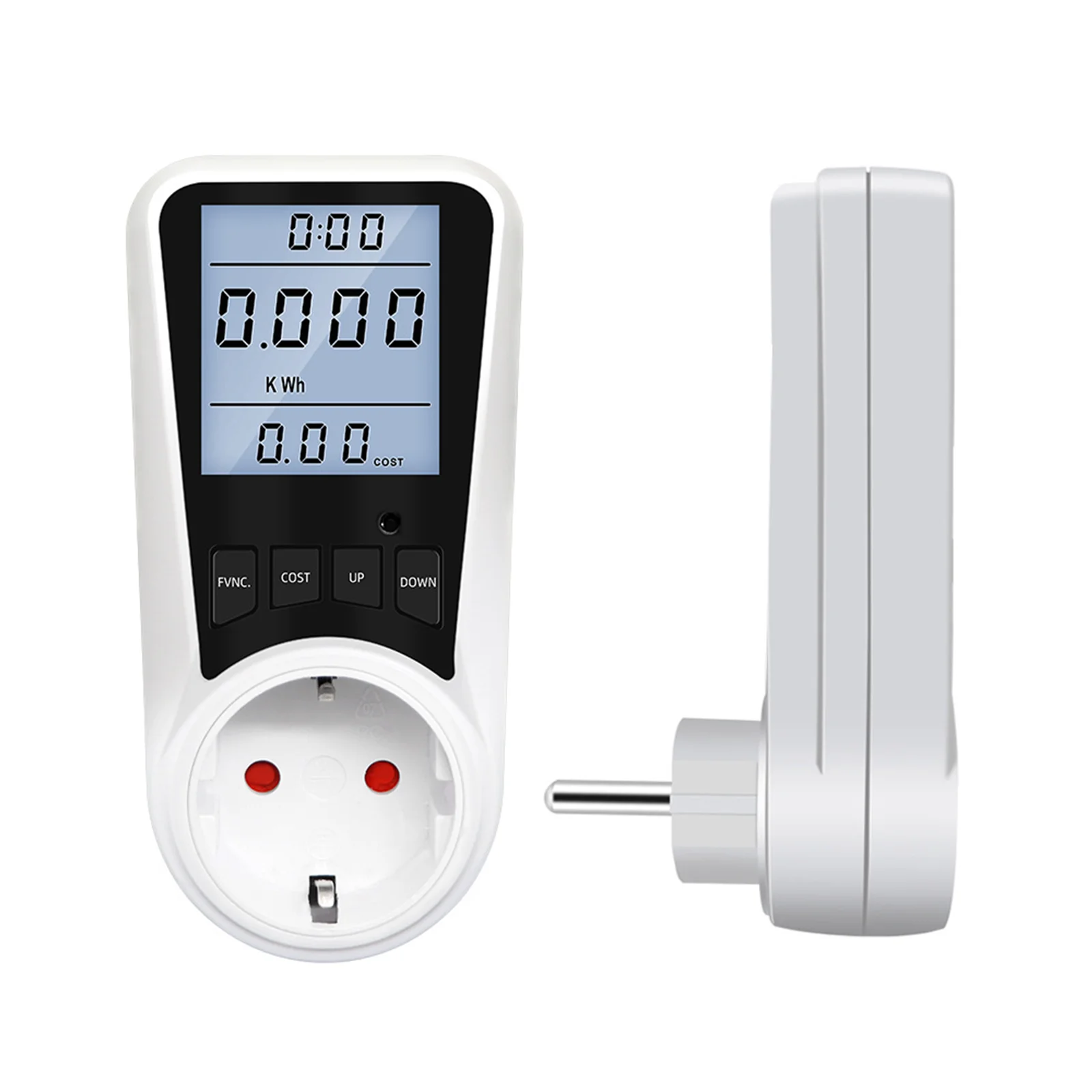 Цифровой ваттметр с ЖК дисплеем 220 В|Измерители энергии| |