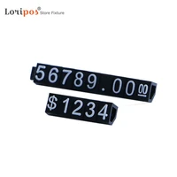 plastic combined tag holder dollar numeral number cubes prices cube assembly set numbers blocks