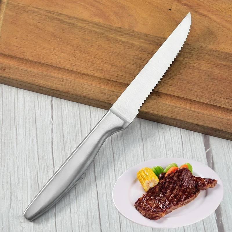 2-Pack полный нож для стейка из нержавеющей стали отель Западный Западная Посуда |