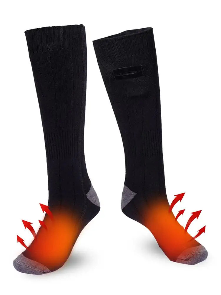 

Unisex Electric Heated Socks Warm Socks Boot Feet Warmer Heating Socks Winter Therm Heating Three-Speed Temperature Warm Sock