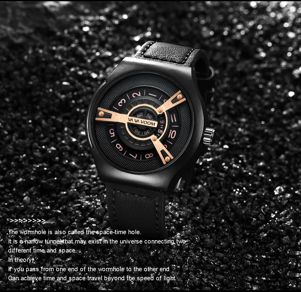 Часы наручные мужские кварцевые с хронографом и кожаным ремешком|Кварцевые часы|