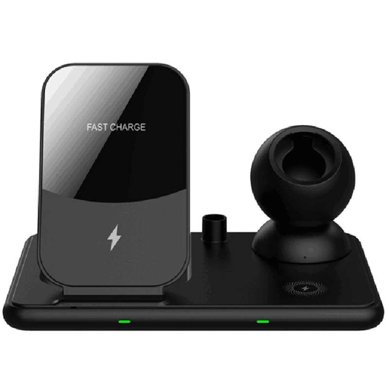 

4 In 1 Wireless Charging Station For Apple Products 15W Foldable Fast Wireless Charging Dock For Multiple Devices