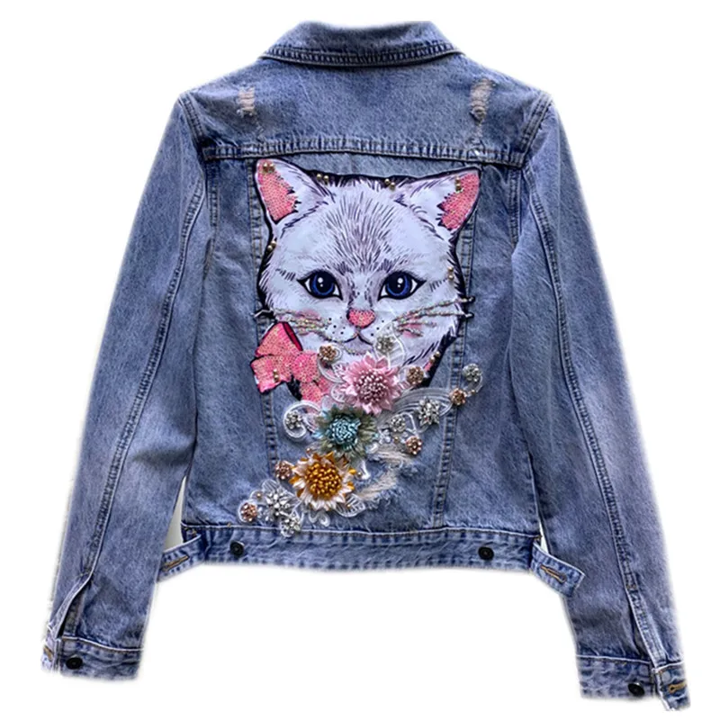 Новинка Весна 2020 европейские товары тонкая универсальная Модная Джинсовая