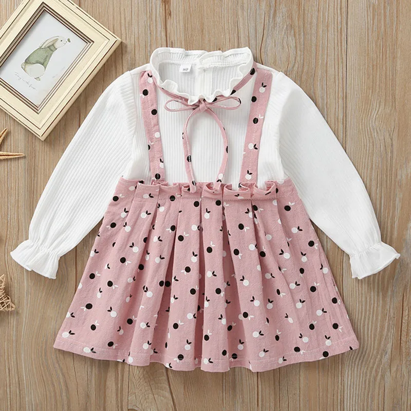 AZ2150 Pink Menoea/Новинка на 1 год, платье для дня рождения в осеннем стиле детская одежда детское крестильное платье для девочек для новорожденных, платье-пачка платье с длинными рукавами - Цвет: AZ2150 Pink