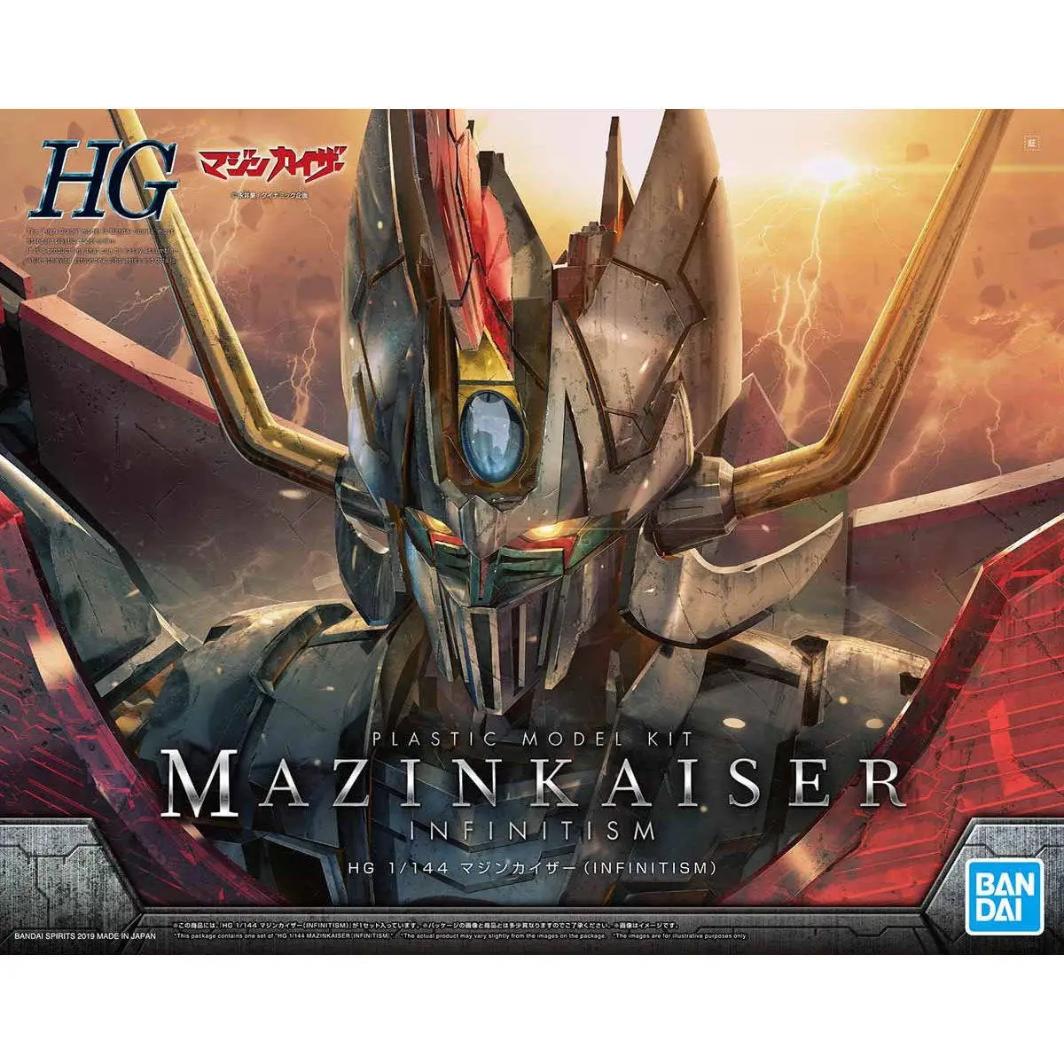 Набор моделей фигурок Bandai MAZINGER Z HG 1/144 INFINITY Gundam детские игрушки|Игровые фигурки и