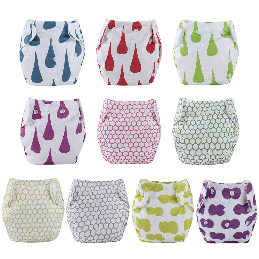 

Baby Training Pants Panties Reusable Cloth Diapers Washable Adjustable Nappies for Household Babies Toilet Decoration