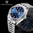 Часы наручные PAGANI Мужские автоматические, роскошные брендовые модные механические стальные спортивные в стиле милитари, с коробкой, 2021