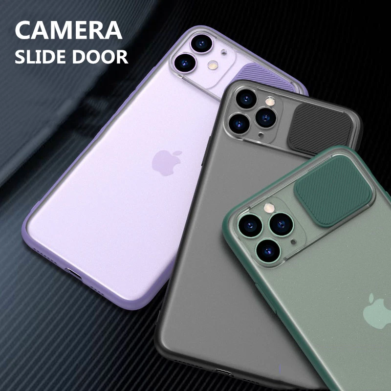 Слайдер камеры защиты конфиденциальности чехол для iPhone 12 11 Pro XS MAX XR X SE2020 7 8 6 6S Plus