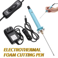 electric cutting pen hot wire electric pen styrofoam kit and tools craft tool electronic transformer foam cutters 110 240v ac