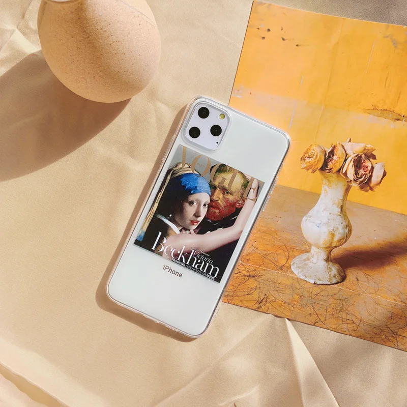 Чехол для телефона с винтажным постером Ван Гога в стиле ретро силиконовый чехол