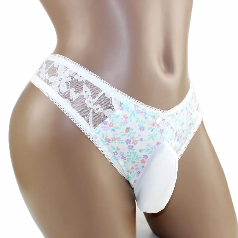 

Трусы-стринги мужские кружевные, цвет в ассортименте, M L XL XXL, 1 шт