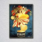 Cirio Foods винтажная итальянская реклама жестяной знак металлический плакат металлический декор металлическая живопись Настенная Наклейка настенный знак