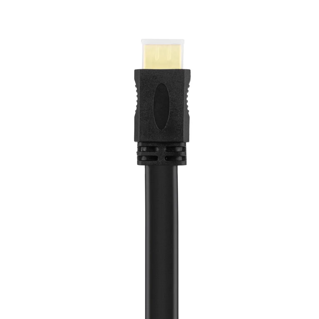 1 4 V Высокая Скорость 1.4a HDMI видео аудио плоский кабель HD ТВ-Черный беспроводная