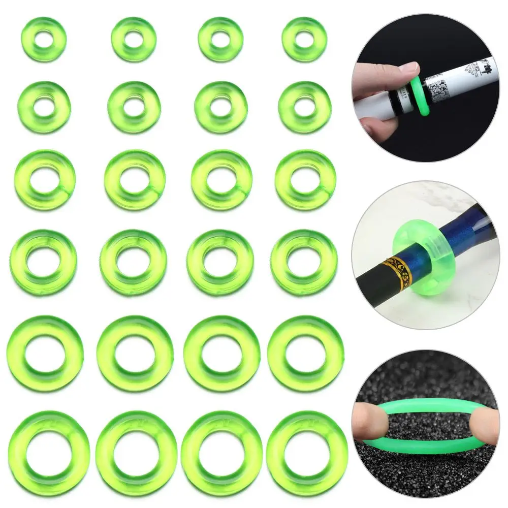 

Terminal End Tackle Accessory O-Shape Rubber Stopper Flat Round Matt 27m 36m 45m 54m 63m 72m Fishing Rod Clip