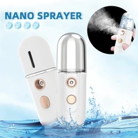20ml nano mist facial sprayer usb humidifier rechargeable nebulizer face steamer moisturizing beauty machine face skin care tool
