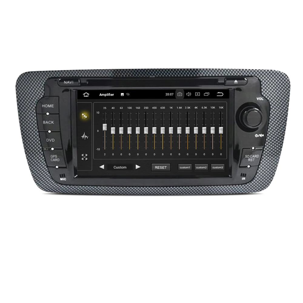 Автомагнитола EKIY 7 &quotips Android 9 0 для Seat Ibiza 2009 2010 2012 2013 gps навигация 2 Din экран Радио
