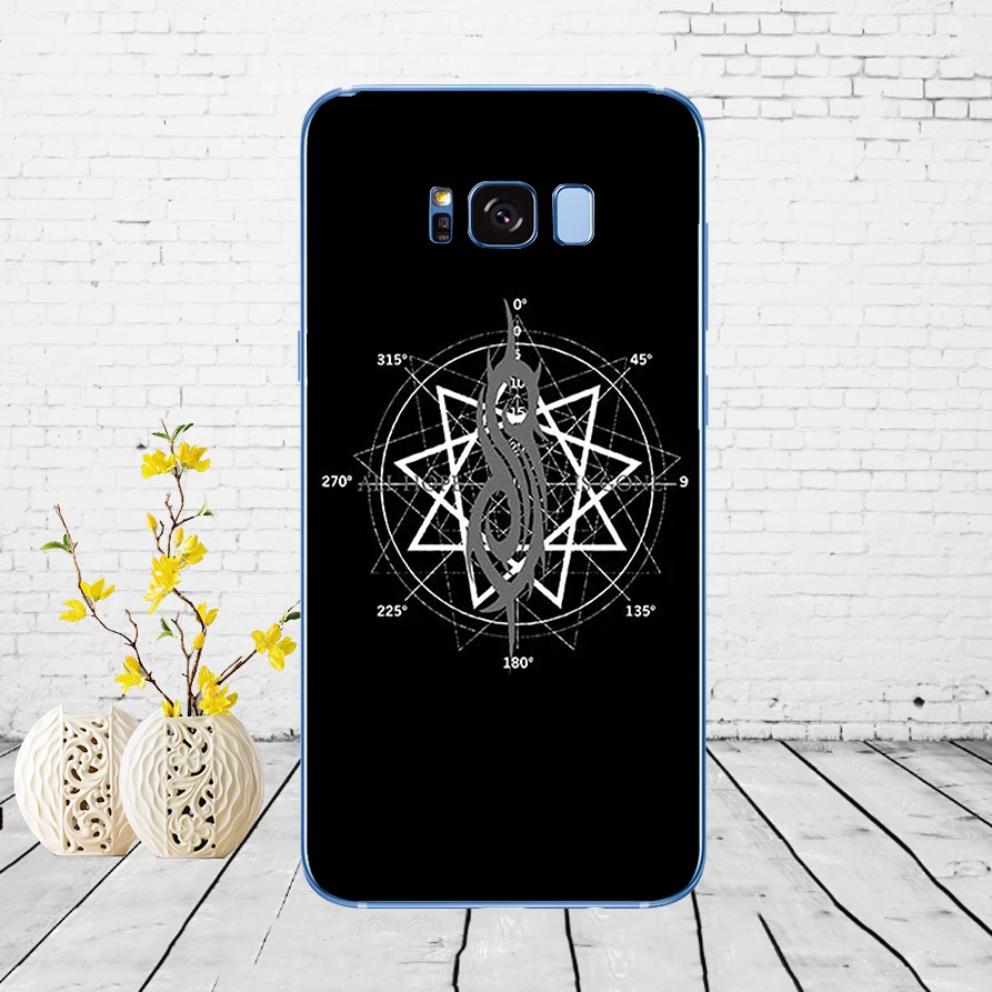 277DD Лидер продаж Slipknot рок Мягкий силиконовый чехол для Samsung Galaxy S6 S7 край S8 S9 S10 плюс A70 A50 чехол
