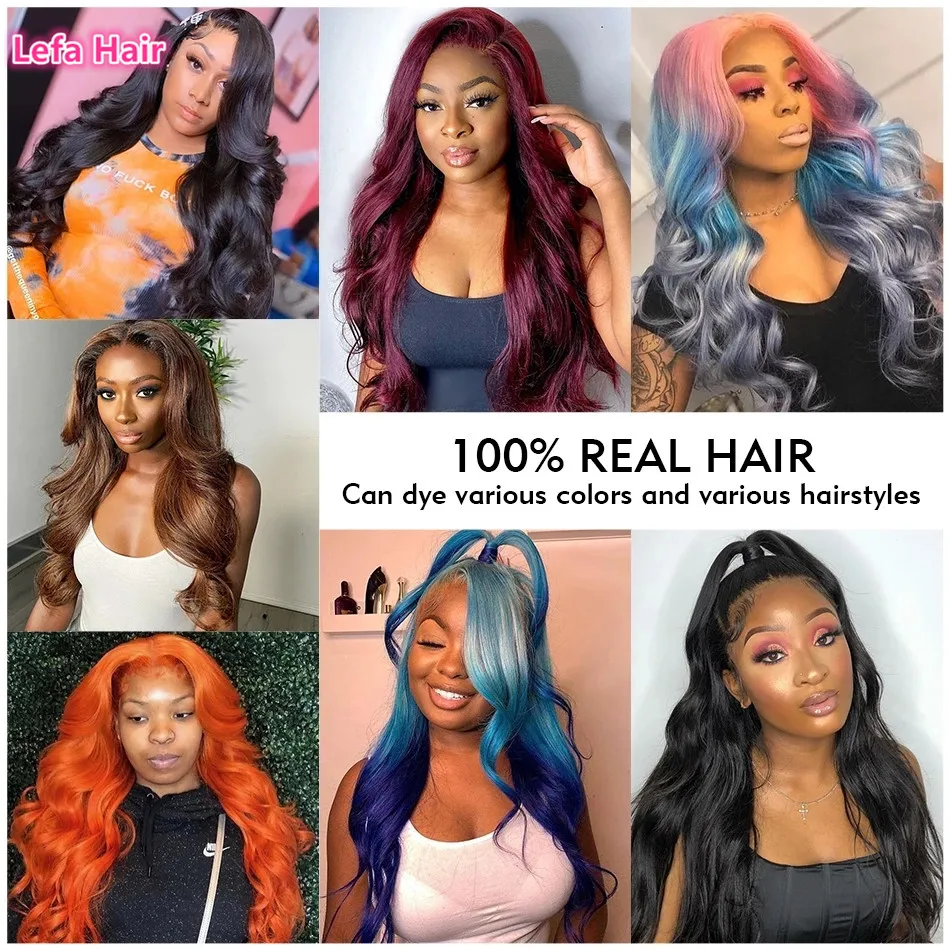 Lefa Straight Hair Brazilian Human Weave Bundles Natural Black 1/3pcs/lot 100% 10A Remy | Шиньоны и парики