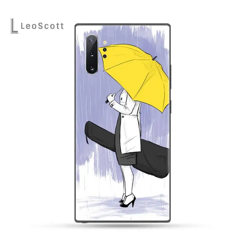 Чехол с надписью how i met your mother для Samsung Galaxy S8 S9 S10 Plus Lite S10E Note 3 4 5 6 7 8 9 10