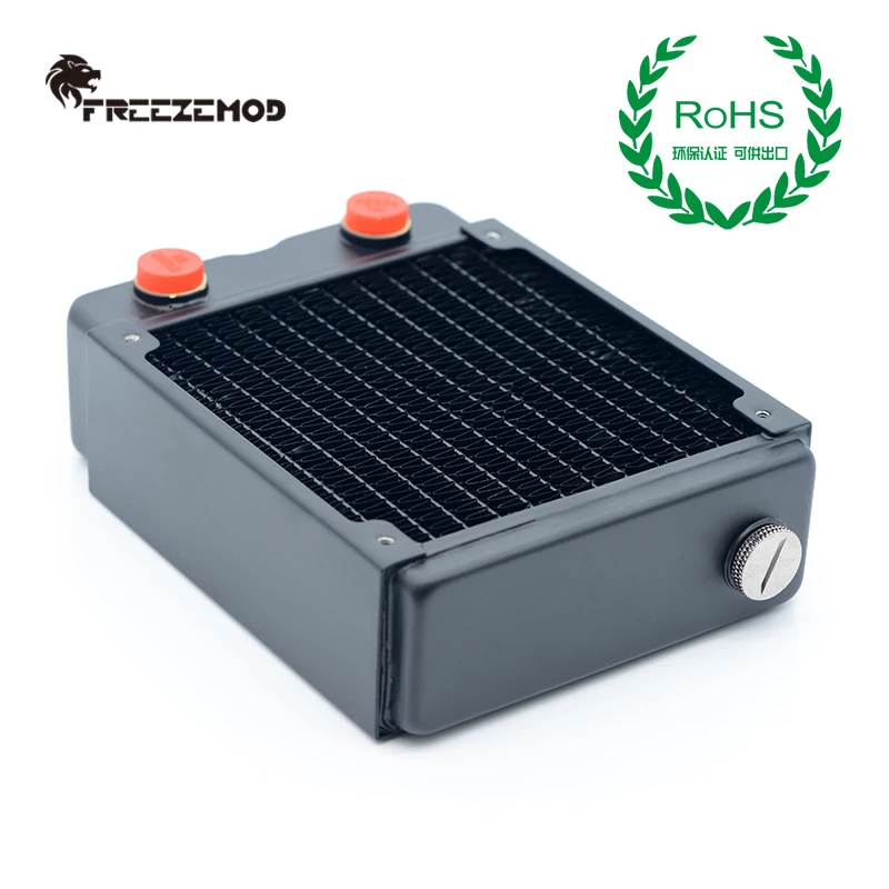 FREEZEMOD pc водяной охладитель медный радиатор двухслойный толщиной 45 мм медные