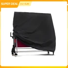 Складной чехол для стола для пинг-понга, черный водонепроницаемый пыленепроницаемый Регулируемый Чехол для стола, защита для дома 160x90x150 см