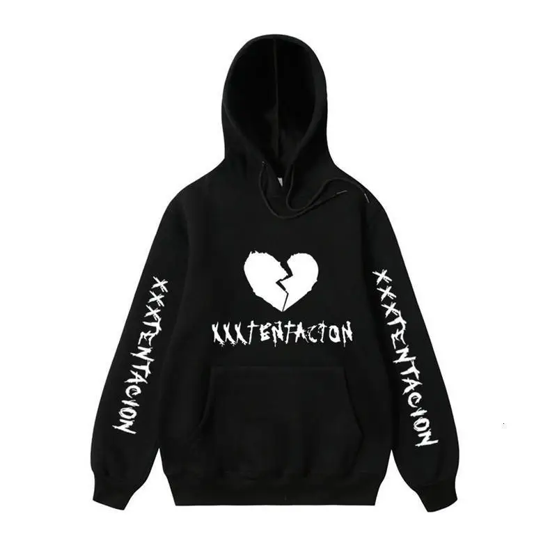 

Newest Fashion xxxtentacion Hoodie Sweatshirt Rip xxxtentacion Hip Hop Rapper Hoodies Jahseh Dwayne Onfroy revenge Man Clothing