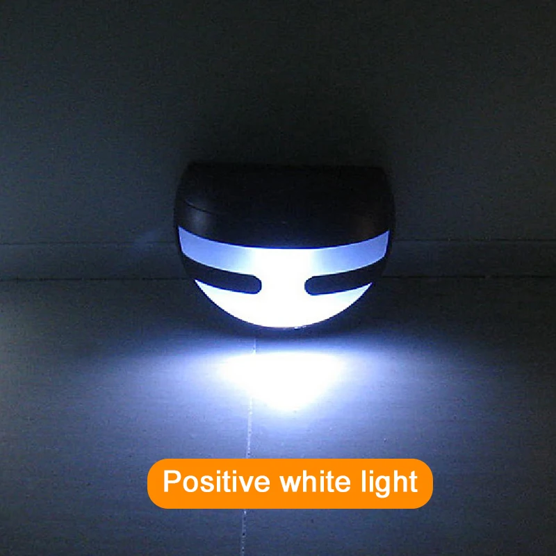 Полулунная настенная лампа индукционный светильник на солнечной батарее для