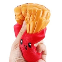slow rising doughnutbananafrench fries squishy kawaii cute scented sweet cream charms bread kids toy gift cell phone strap