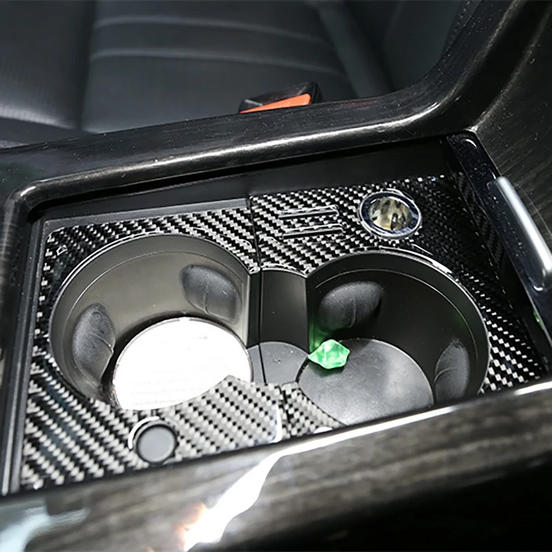 Новая центральная консоль из мягкого углеродного волокна рамка для водяного