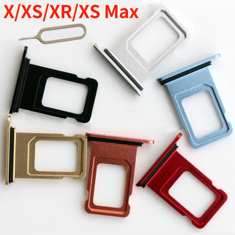 

For Iphone X XR XS Max SIM Card Holder Slot Tray Container Adapter Eject Tools Mobile Phone Accessories