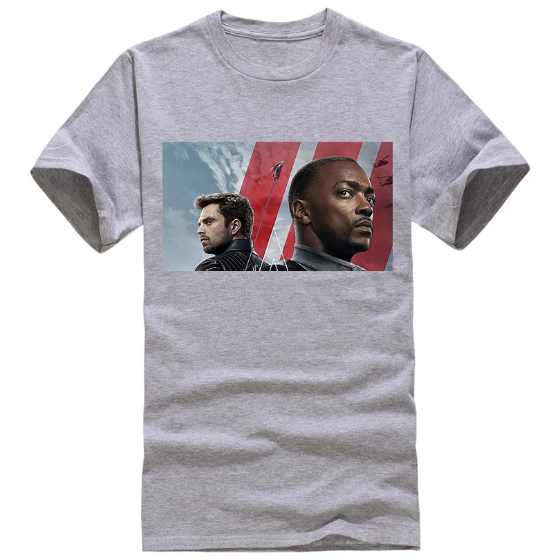 

Falcon and Winter Soldier 2021 Summer Large Short Sleeve