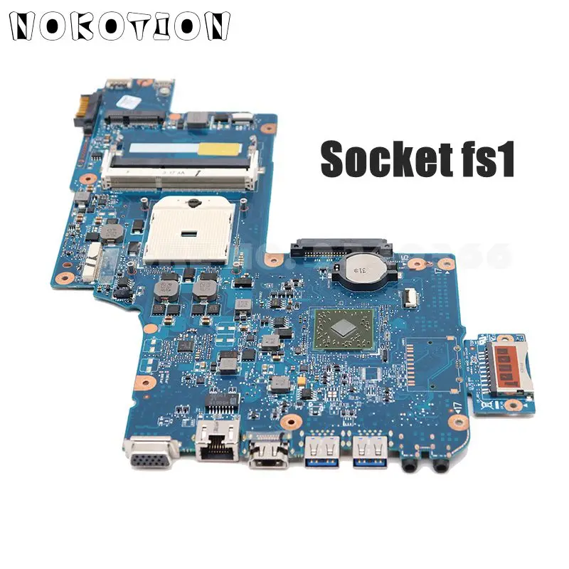 Материнская плата NOKOTION H000043850 H000043580 для ноутбука Toshiba Satellite L875D L870D DDR3 PLAC CSAC UMA Socket