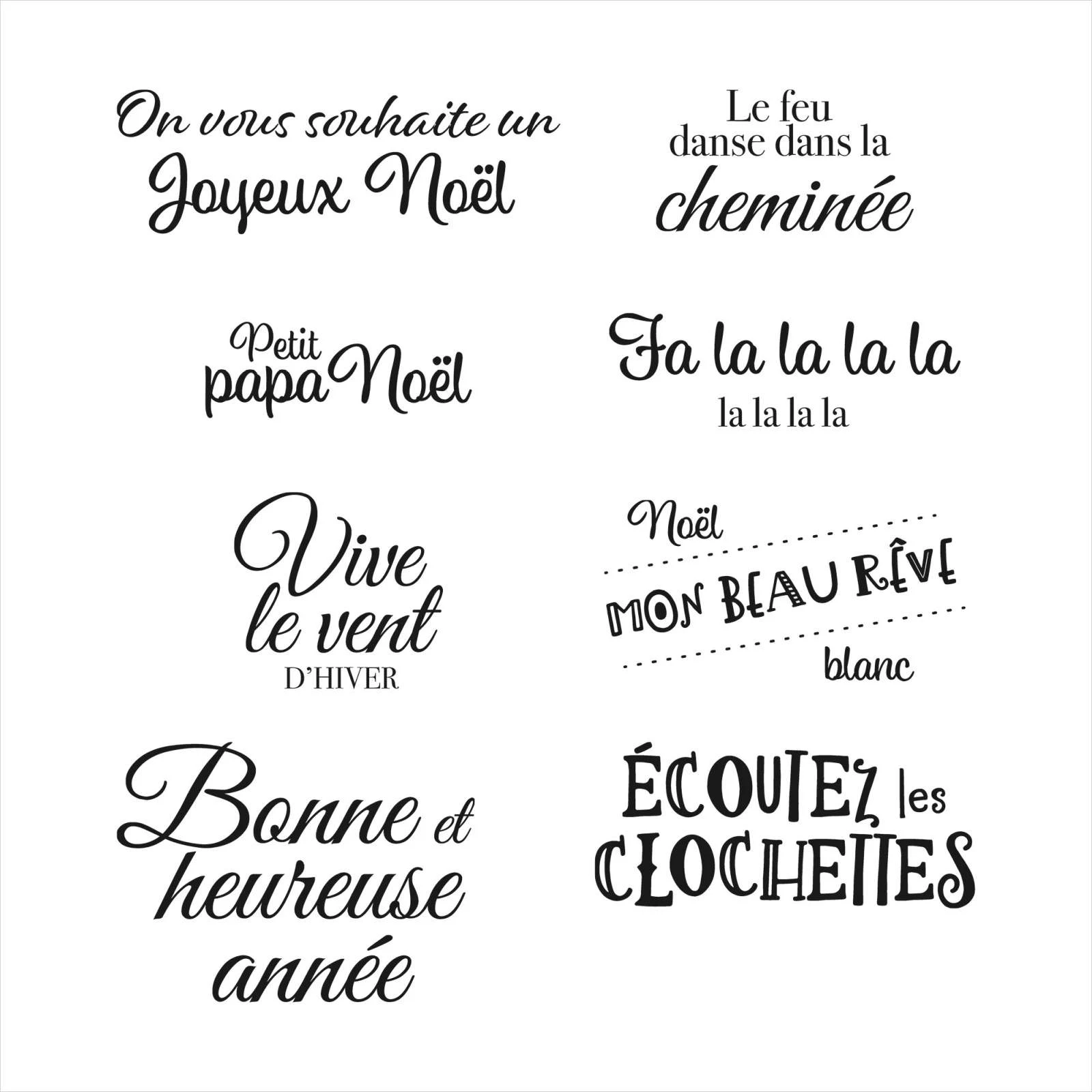 

FRENCH Bonjour Clear Stamps 2021 Stamps New Arrivals 2021 Christmas Scrapbooking Stamping Arts Crafts Sewing