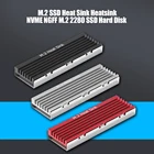 M.2-3 охлаждающие прокладки для радиатора M.2 2280 SSD, радиатор для рассеивания тепла для настольного ПК, для M.2 NGFF NVME M2