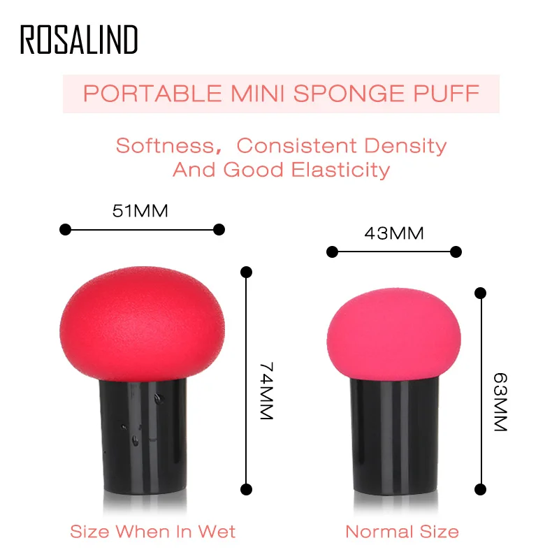 ROSALIND макияж основа губка косметический спонж гриб косметические инструменты для